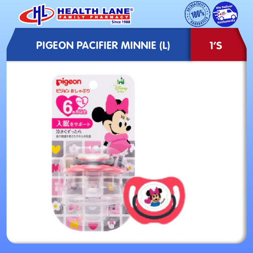 PIGEON PACIFIER MINNIE (L)